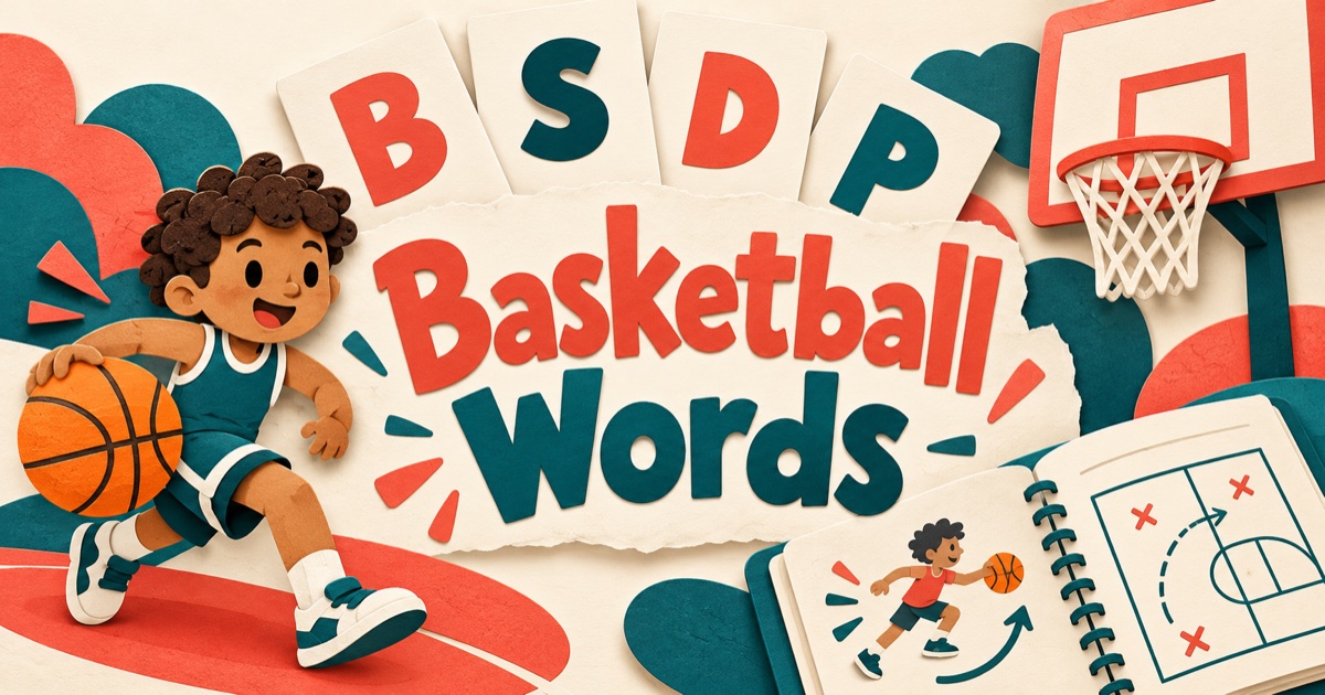 Basketball Vocabulary for Kids: 25 Words to Know Before the Game