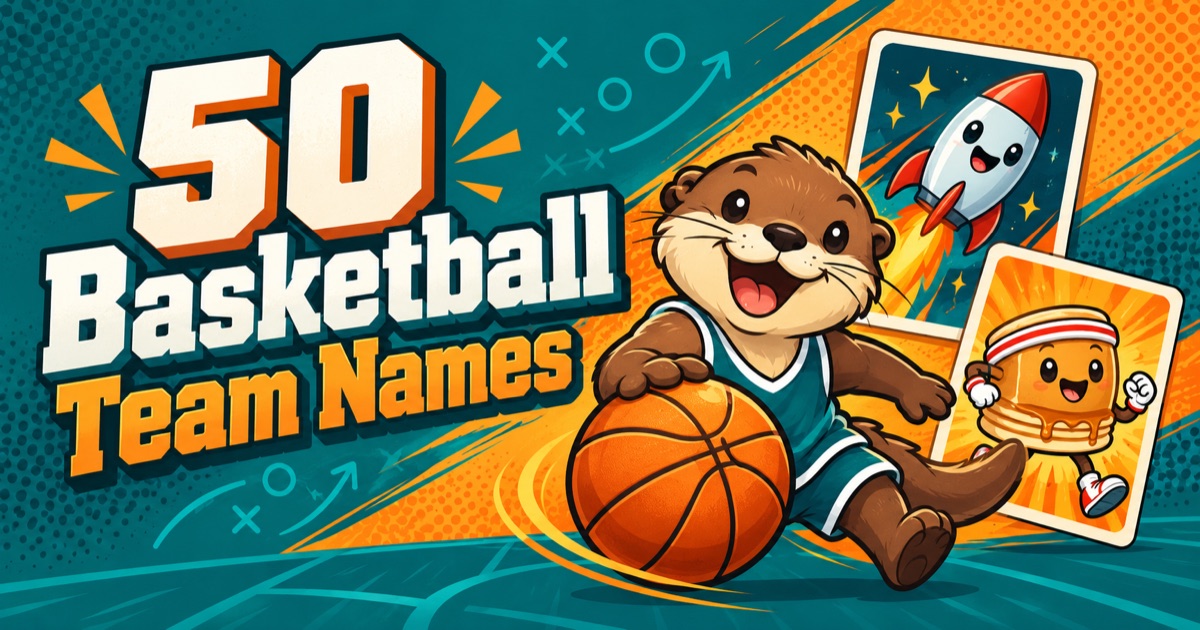 50 Fantasy Basketball Team Names for Kids and Families